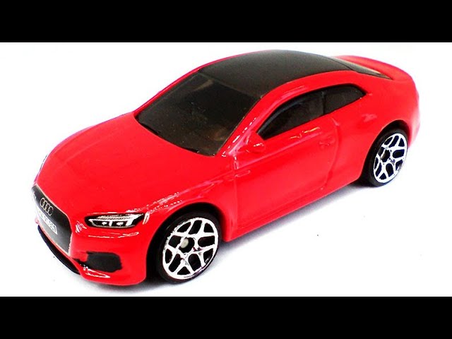 Red Audi RS5 Coupe Hot Wheels diecast car model