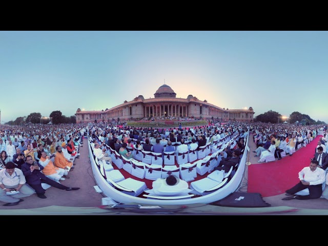 Swearing in Ceremony of Prime Minister Narendra Modi ji 360 VR Video.