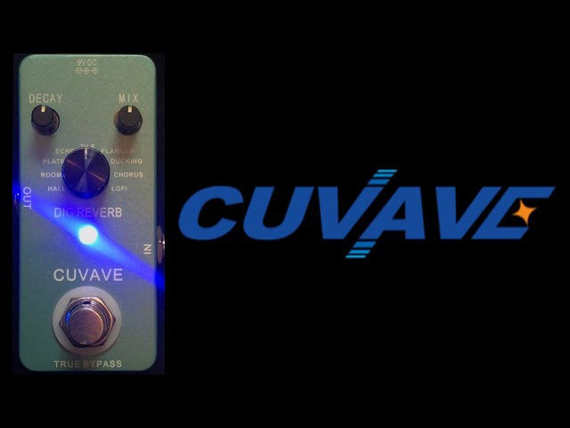 M-VAVE (Cuvave) Digital Reverb Pedal