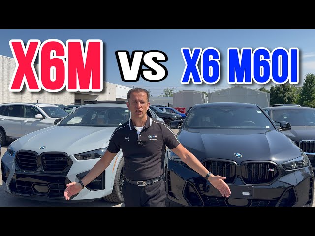 2025 BMW X6M COMPETITION VS 2025 BMW X6 M60i - BEST COUPE SUV