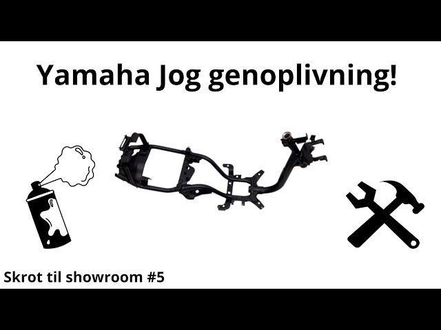 Restaurering af Yamaha Jog stel og mere - Fra skrot til showroom #5