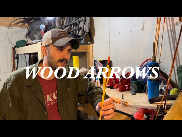 How I build WOOD ARROWS!