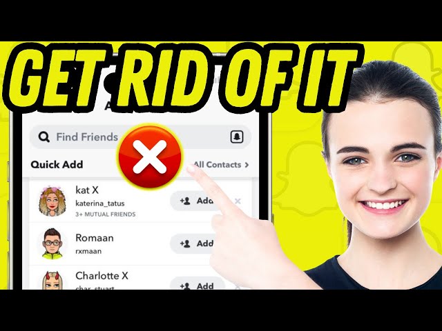 Ho To Remove Quick Add In Snapchat (2025 UPDATED) Get rid of Snapchat quick add