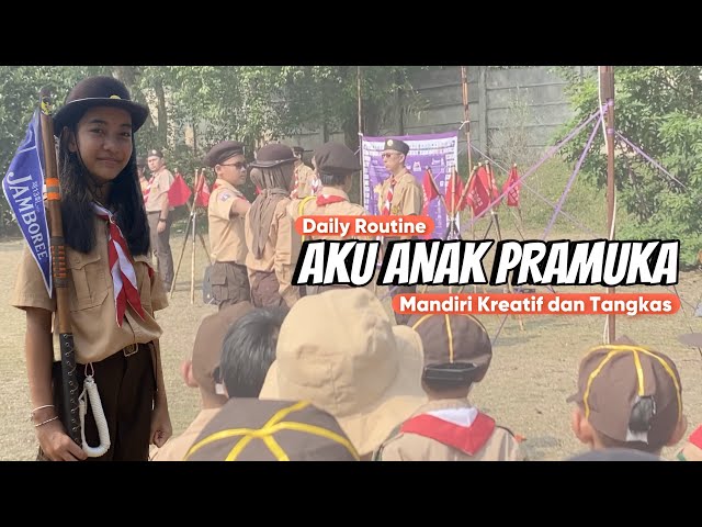 DAILY ROUTINE | Ada yang Baru di Pramuka Charmed !!! Anak Homeschooling Harus Kreatif dan Aktif