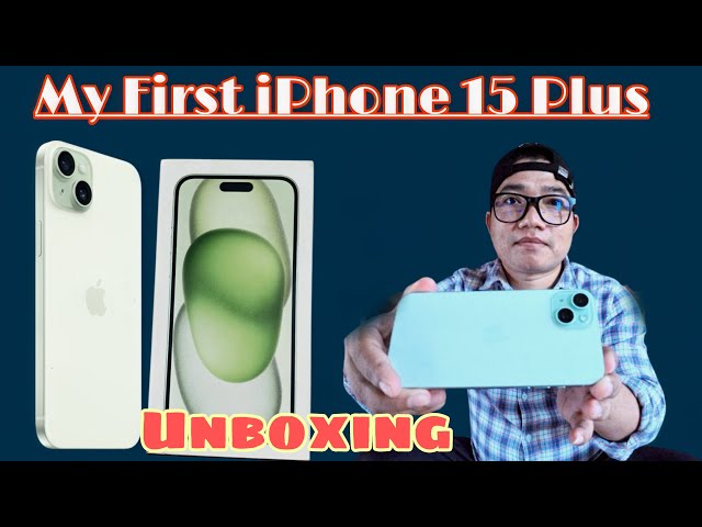 My first iPhone 15 plus || Unboxing & Review iPhone 15 plus ||