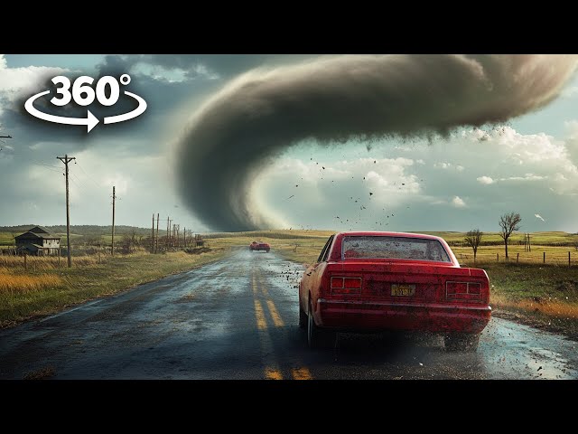 Into the Storm: Surviving Tornado in 360° VR