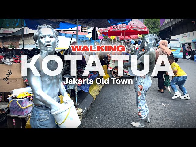 Exploring KOTA TUA Jakarta Indonesia in Full Immersive 3D Audio [4K HDR]