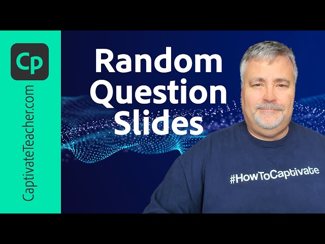 Adobe Captivate 12.4 Update - Random Question Slides
