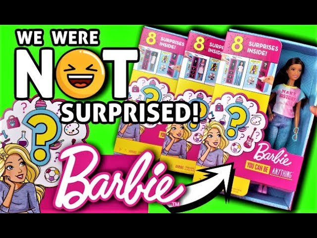 New Barbie Surprise Dolls with 8 Surprises Inside 