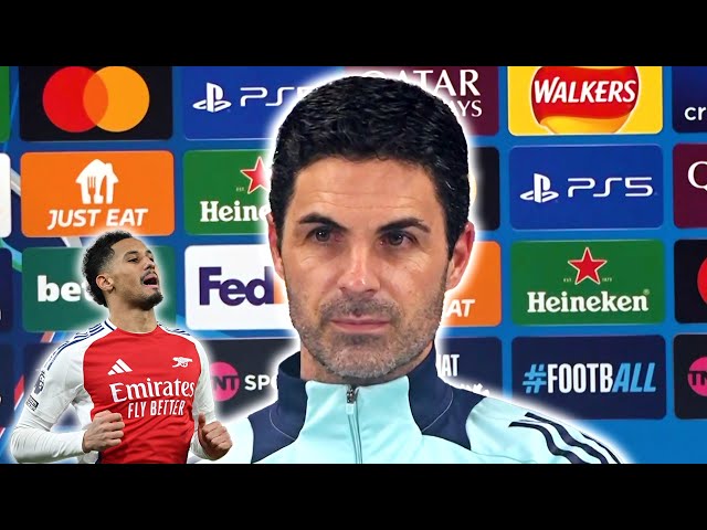 'Saliba EVOLVING REALLY WELL! Tomorrow will come TOO EARLY' | Mikel Arteta | Arsenal v Dinamo Zagreb