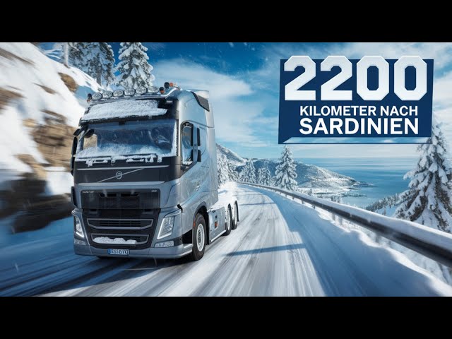 2.200 Kilometer nach Sardinien - Euro Truck Simulator 2