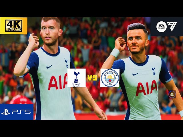 FC 25 Europa League Final Tottenham vs Manchester City ft Halaand,foden,KDB and Son