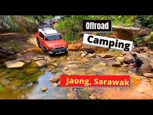 Off-road camping @ Wong Jaban, Jaong, Sarawak | Beautiful Waterfall