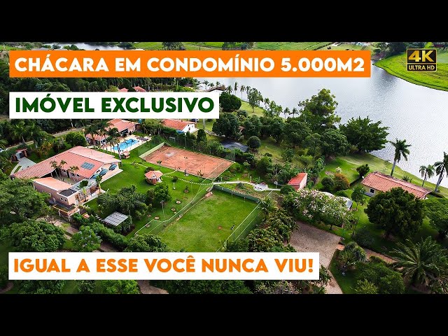 CHÁCARA 5.000m², Condominio em PORTO FELIZ/SP (PORTEIRA FECHADA)