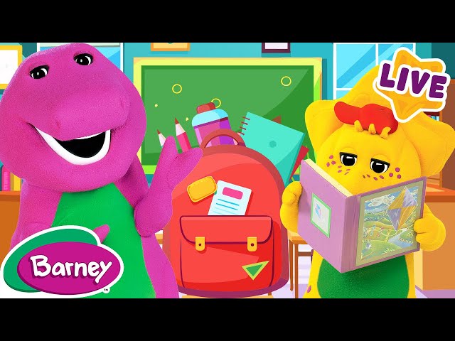 Let's Learn with Barney & Friends 📚 | Full Episodes LIVE | Barney the Dinosaur