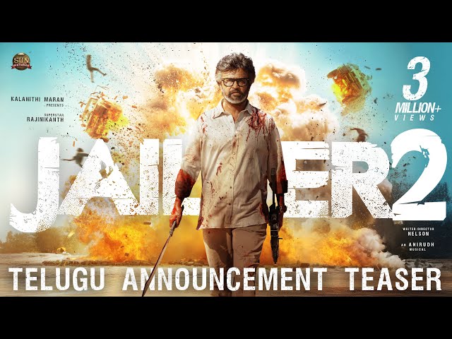 JAILER 2 - Announcement Teaser (Telugu) | Superstar Rajinikanth | Sun Pictures | Nelson | Anirudh