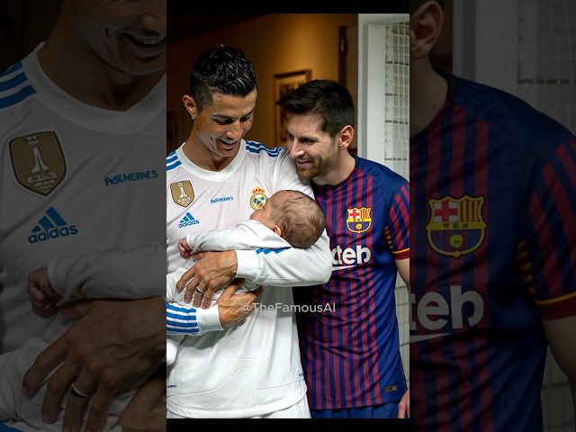 Messi vs. Ronaldo Babysitting 🍼👶