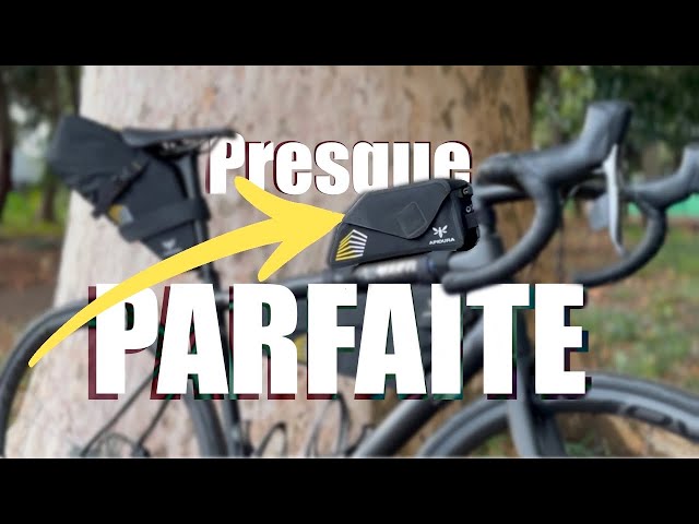 Test complet de la sacoche APIDURA RACING TOP TUBE 1 Litre