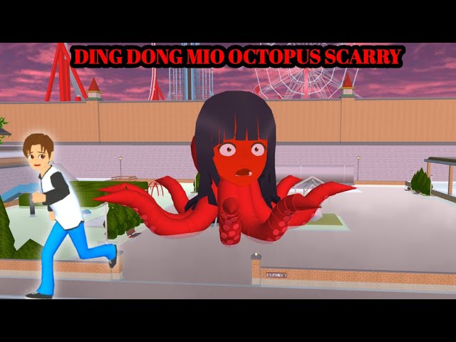 New horror secreet place MIO OCTOPUS SCARRY 😱‼️ || SAKURA SCHOOL SIMULATOR