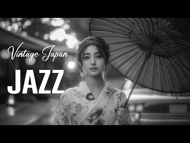 Smooth Jazz & Tokyo Streets 🚗 A Vintage Journey Through 1940s-1950s Japan with Classic Cars