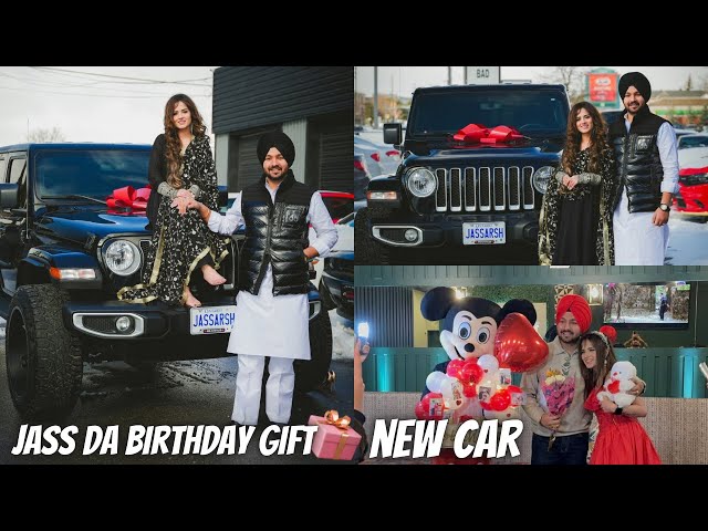 NEW CAR🚘 || Jass Te Family Nu Ditta Surprise♥️ || Ajj Sada Ek Hor Dream Pura Ho Gya🥰 || @JassArsh