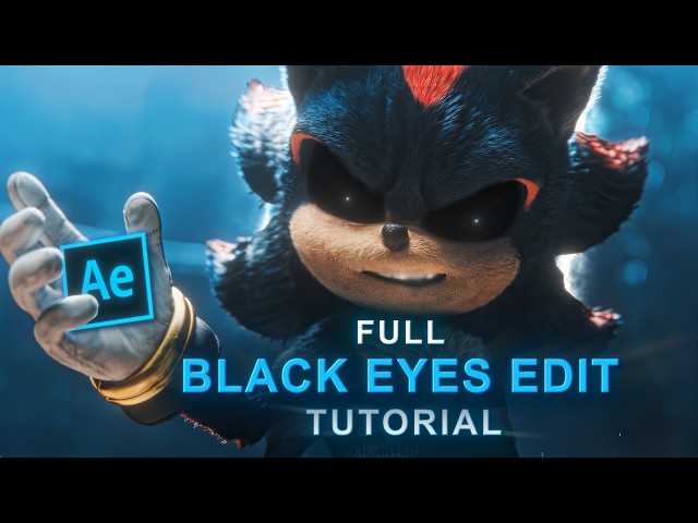 black eyes tutorial on after effects