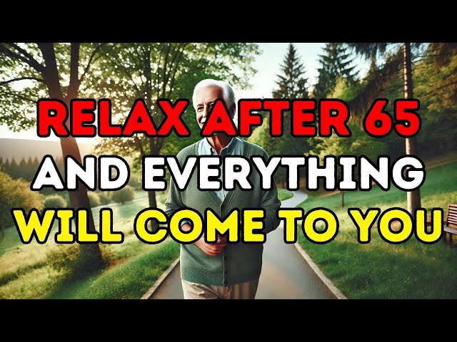 MUST WATCH! The secret to ACHIEVING EVERYTHING you desire after 65