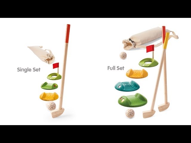 PlanToys | Mini Golf Single Set and Full Set