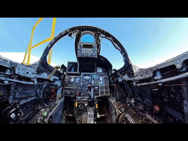 360 Video: F-4E Phantom II Cockpit