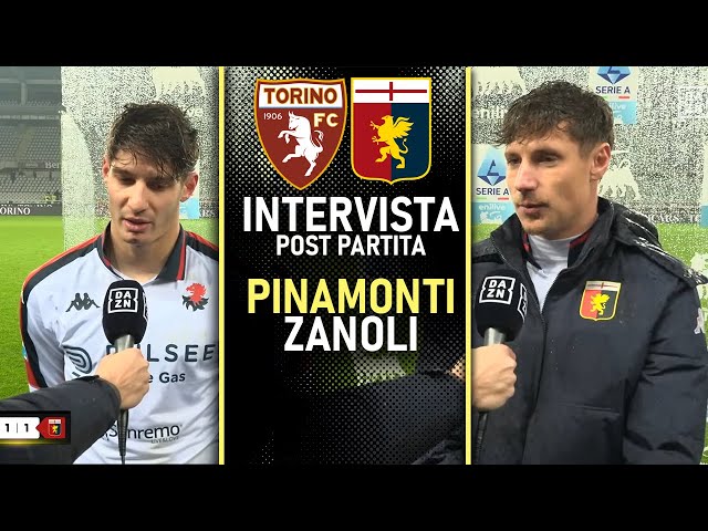 🎙️CONFERENZA PINAMONTI & ZANOLI post TORINO-GENOA -1 | SERIE A | LE PAROLE DI PINAMONTI