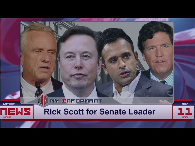 MAGA TITANS Rally to Make Rick Scott Senate Leader