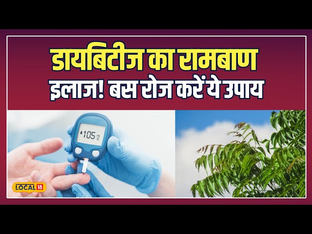 Home Remedies For Diabetics: Neem के पत्तों से डायबिटीज होगी जड़ से खत्म! आजमाकर देखें | #local18