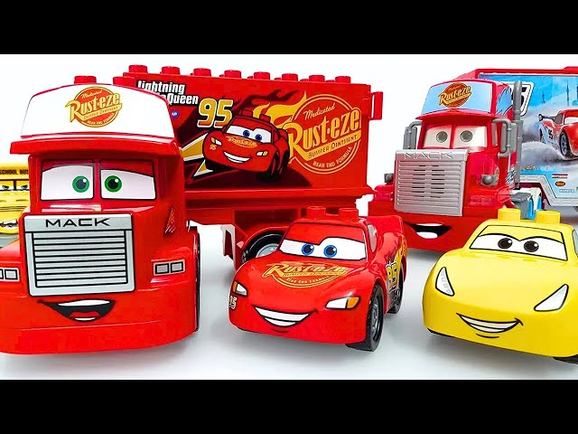 Disney Pixar Cars Unboxing Review l Lightning McQueen Bubble RC Car Racing | Monster Truck ASMR