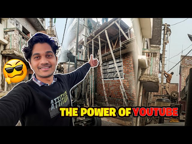 YouTube के पैसों से बनाया घर 💰 YouTube money se banaya ghar | Firoz vlog