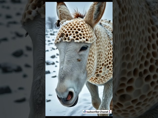 Donkey Rescue Mission: From Barnacle Infestation to Recovery" #animals #wildliferescue #barnacles