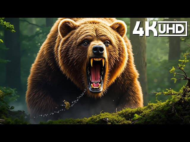 MAJESTIC WILD ANIMALS - 4K ULTRA HD 60FPS - Wildlife Film with Cinematic music