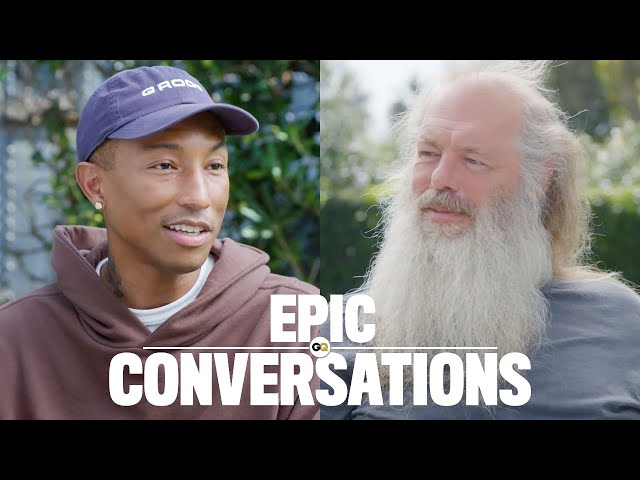 Pharrell and Rick Rubin Have an Epic Conversation | GQ