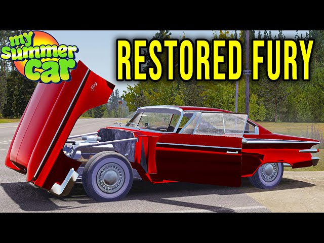 RESTORED FURY REMAKE WITH FUNCTIONAL FEATURES - My Summer Car