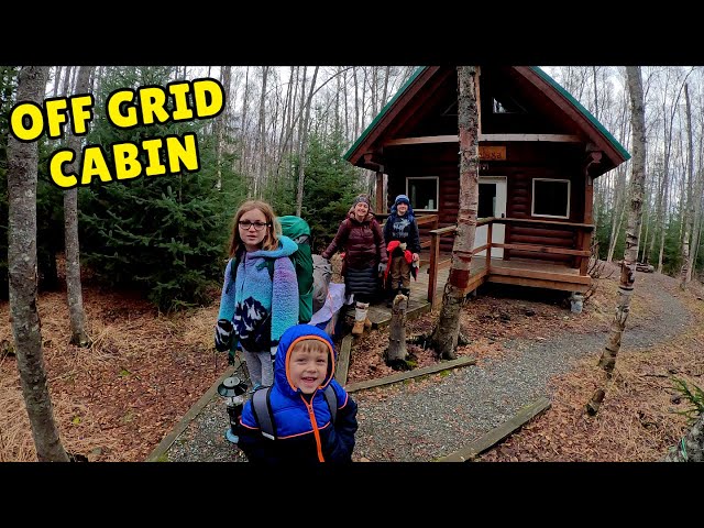 OFF-GRID ALASKA CABIN | Cozy Family Fun at Beluga Public Use Cabin