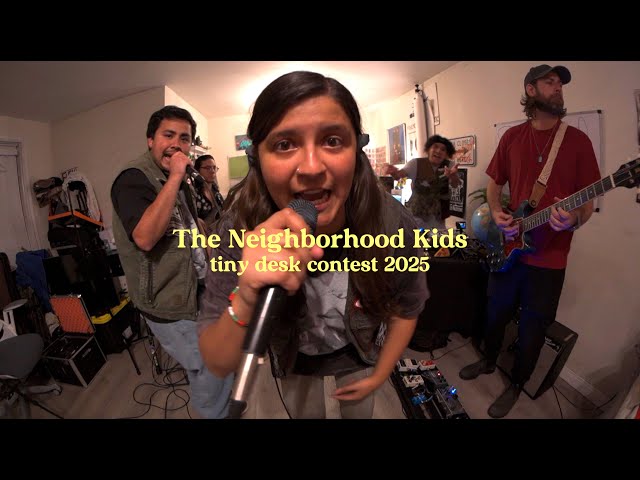 The Neighborhood Kids - BIDDI BOMB [NPR Tiny Desk Contest 2025]