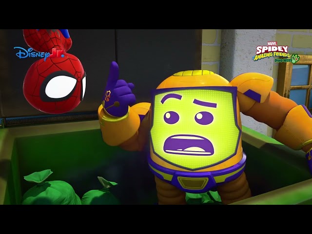 🤖 Cel mai tare Zola | Păienjenelul Marvel și prietenii lui uimitori | Disney Junior România