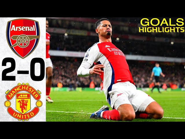 Arsenal vs Manchester United 2-0 - All Goals and Highlights - 2024