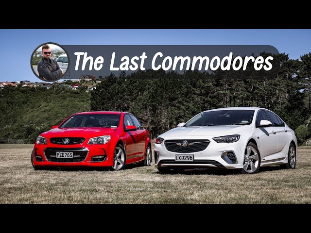 VF SV6 vs ZB RS-V Commodore - Holden's Swan Song