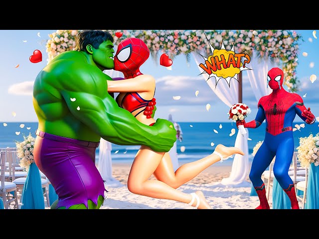 Hulk x Spider Man Big Friends in Granny House | Funny Horror Animation