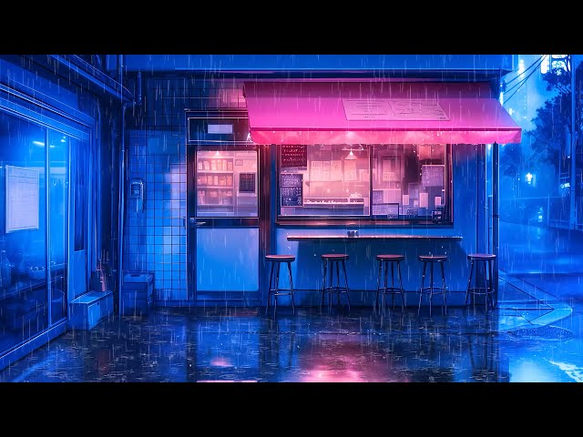 Raining In The 90s Japan ☔ Pluviophile Lofi ☔ 주말에 긴장을 풀고 휴식을 취할 수 있는 Rainy Lofi 노래