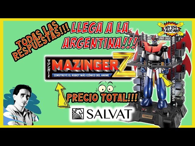 MAZINGER Z Salvat Llegó a la ARGENTINA! Todo lo que tenés que saber! #mazingerz