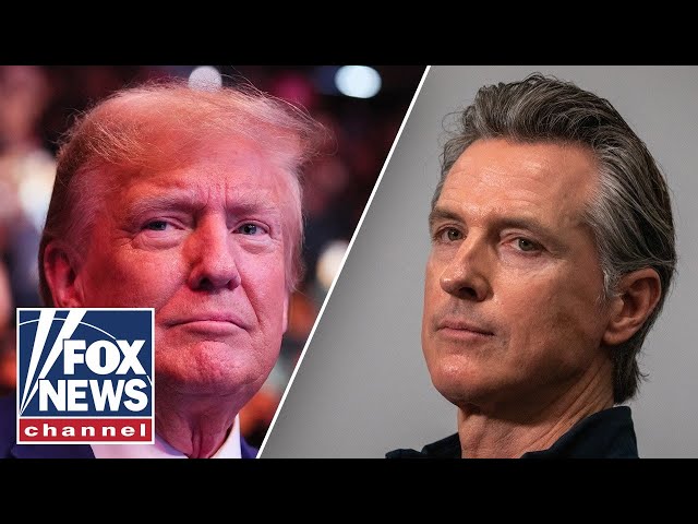 'DEATH WISH': Trump sends message to Newsom