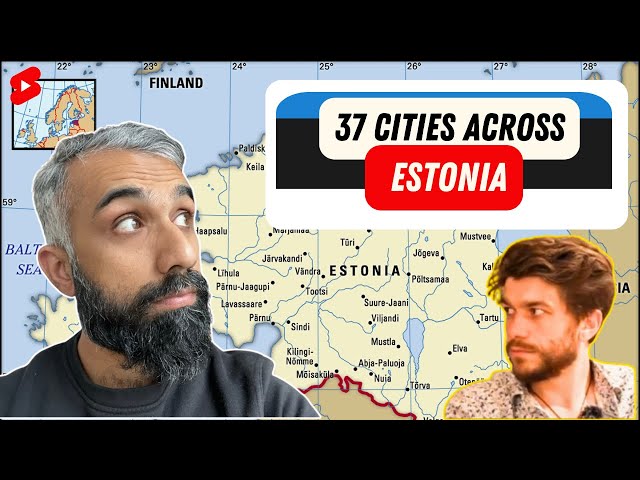 Why Sylvain decided to tour across Estonia?