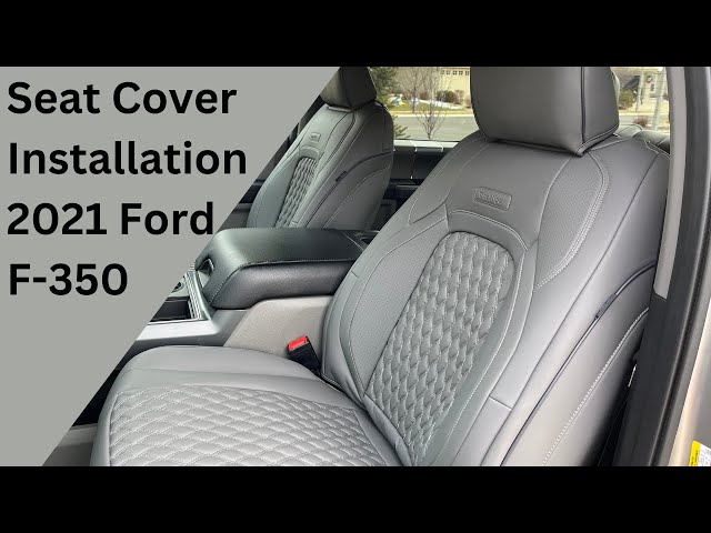 Ford F-350/F-250 Truckiipa Seat Covers - Full Install