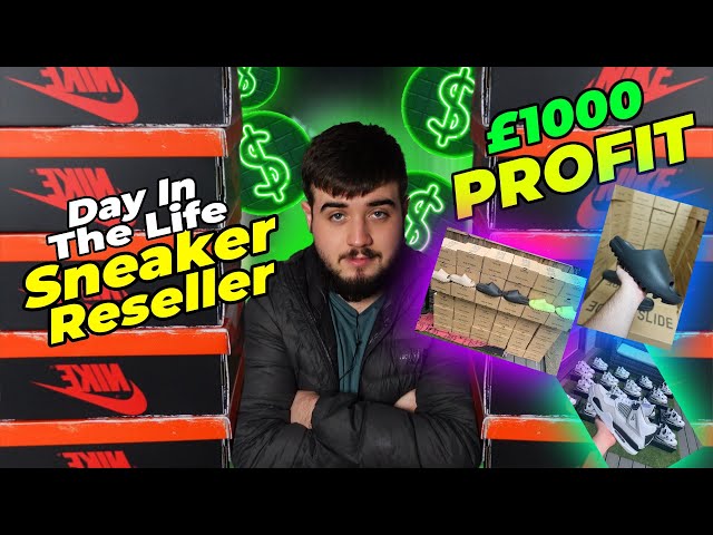 £1000 PROFIT 24 HOURS! (Day In The Life Sneaker Reseller)